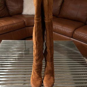 Franco Sarto Tall Suede Over the Knee Boots